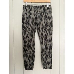 Varley Luna High Rise 25'' Leggings XL Stretch Nylon Gym Yoga Run Gray